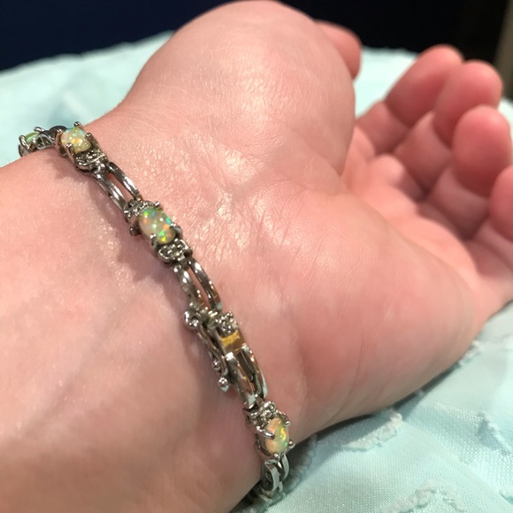 Beautiful opal bracelet - Picture 4 of 8